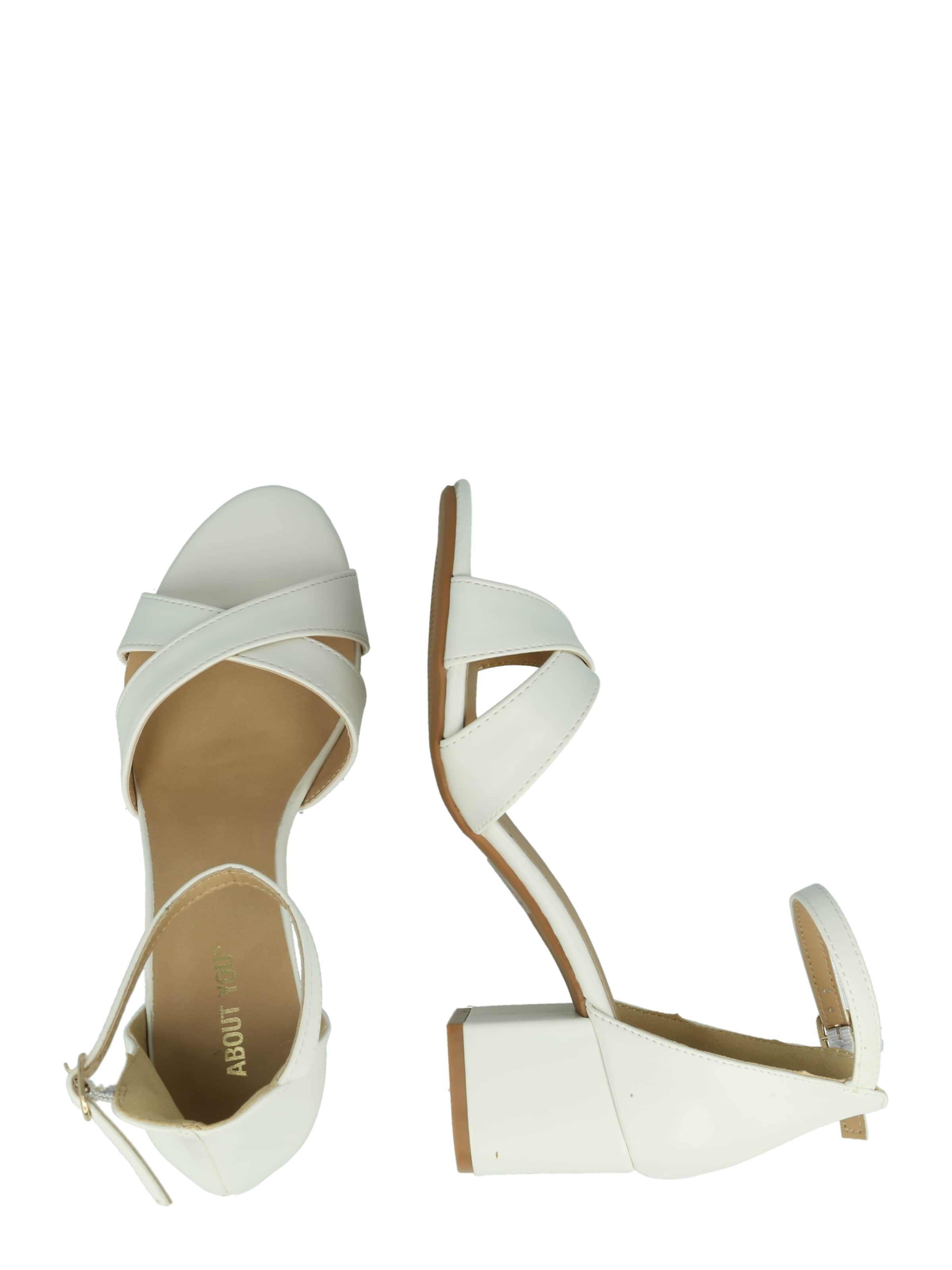 ABOUT YOU Sandals 'Dina' in White