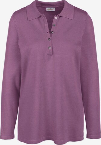 Goldner Sweater in Purple: front