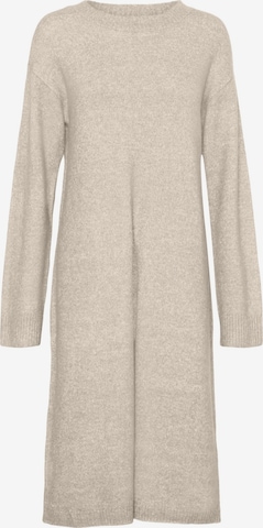 Robes en maille 'PHILLIS' VERO MODA en beige : devant