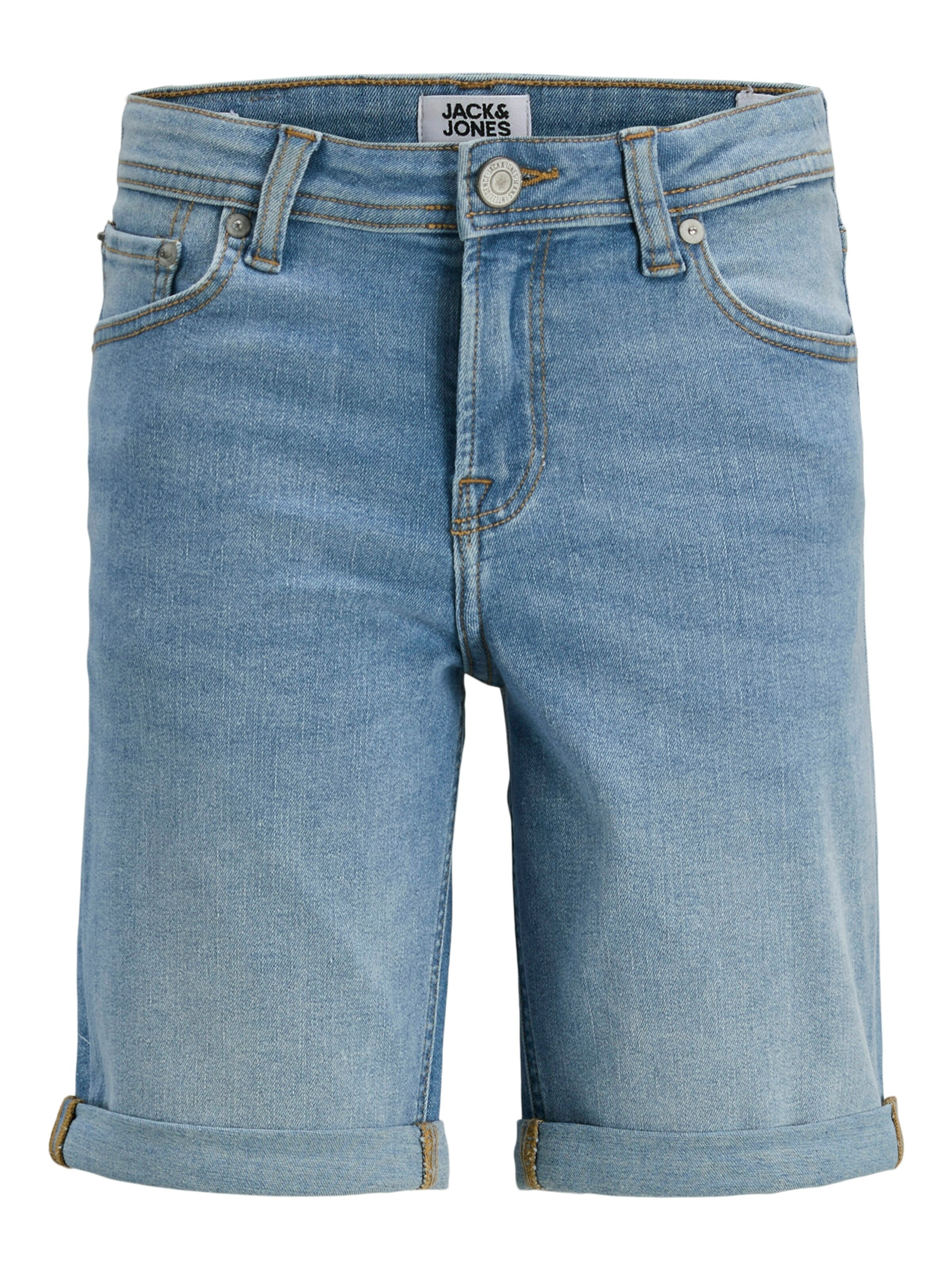 JACK & JONES Regular Jeans in Blauw: voorkant