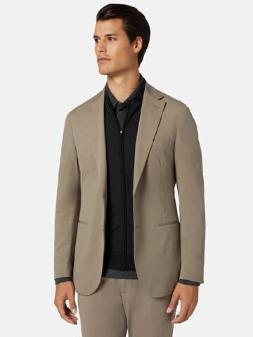 Boggi Milano Regular Fit Sakko in Grau: Vorderseite