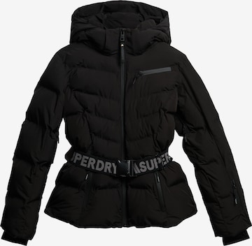 Superdry Tussenjas in Zwart: voorkant