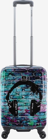 Saxoline Suitcase 'Headphone' in Mixed colors: front