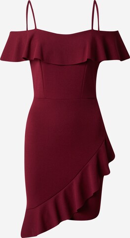 WAL G. Dress 'REVRA' in Red: front