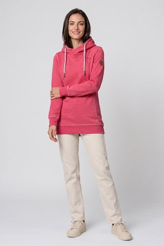 alife & kickin Sweatshirt 'AlvaAK A' in Rood