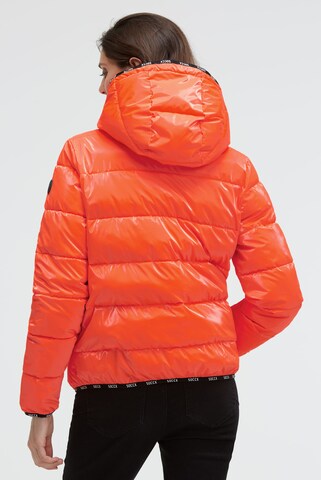 Soccx Winter Jacket in Orange: front