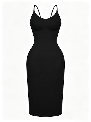 VOXSHE Bodice Dress 'shapewear' in Black: front