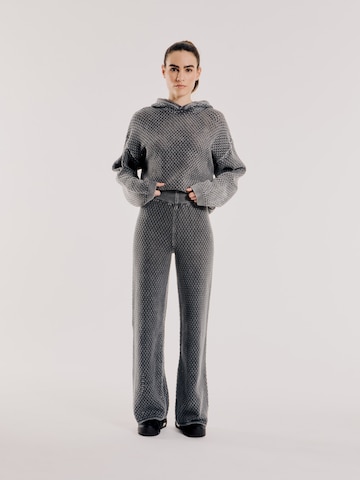 OUT OF ORBIT Loose fit Pants 'Gina' in Grey: front