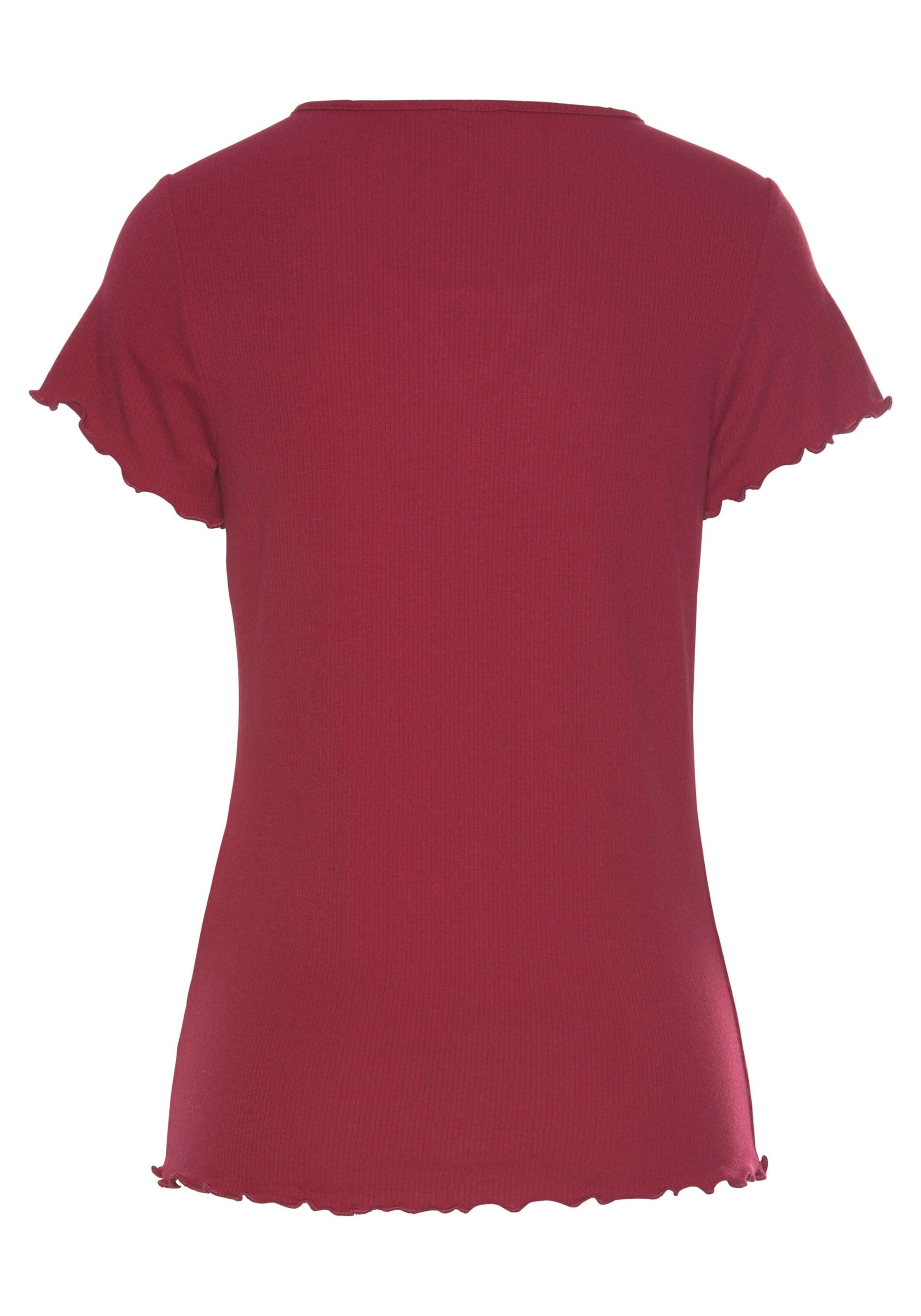 s.Oliver Pajama shirt in Red