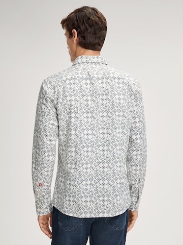 JOOP! Jeans Regular fit Button Up Shirt 'Hanson' in White