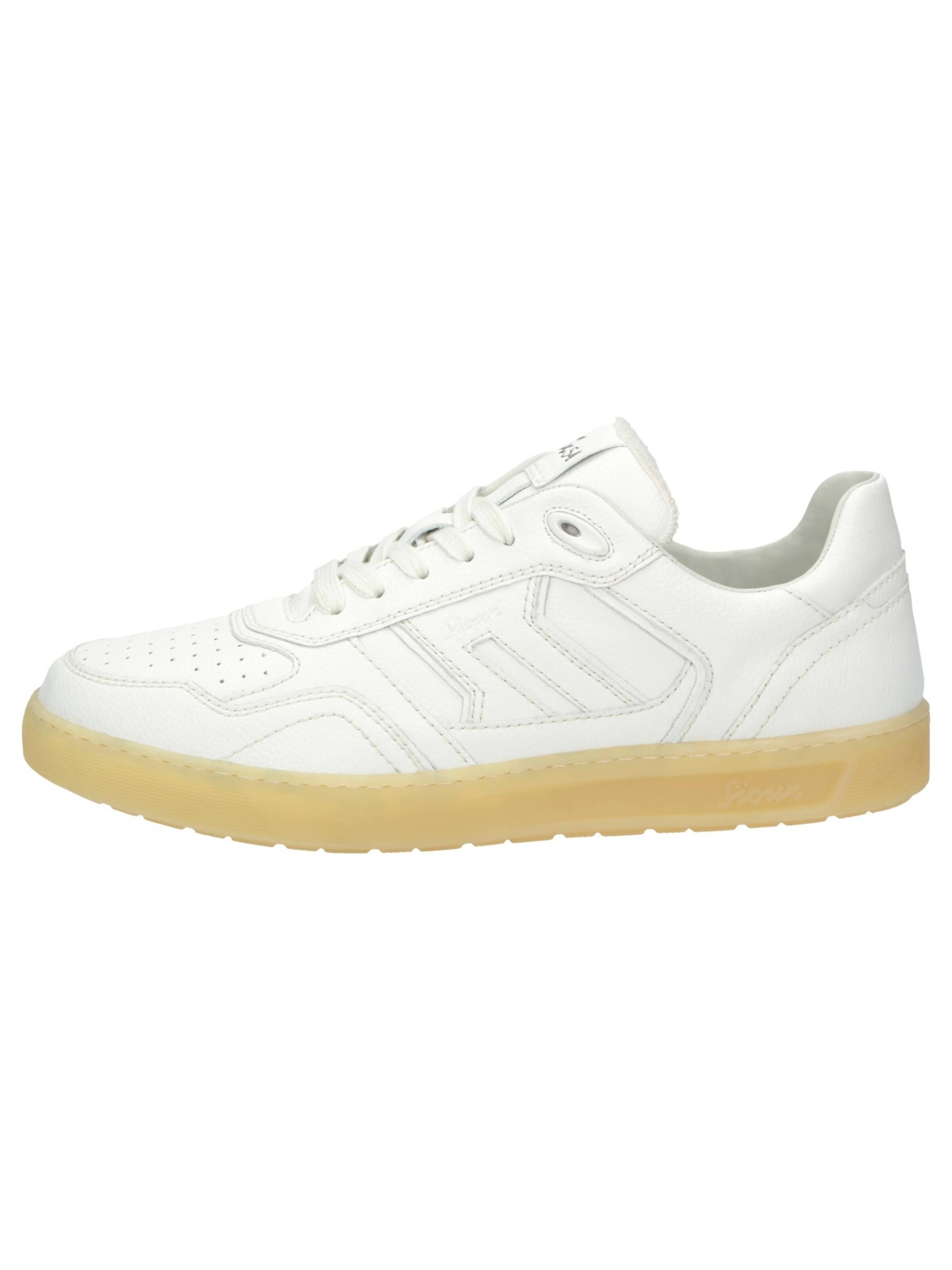 Baskets basses 'Tedroso-712' SIOUX en blanc