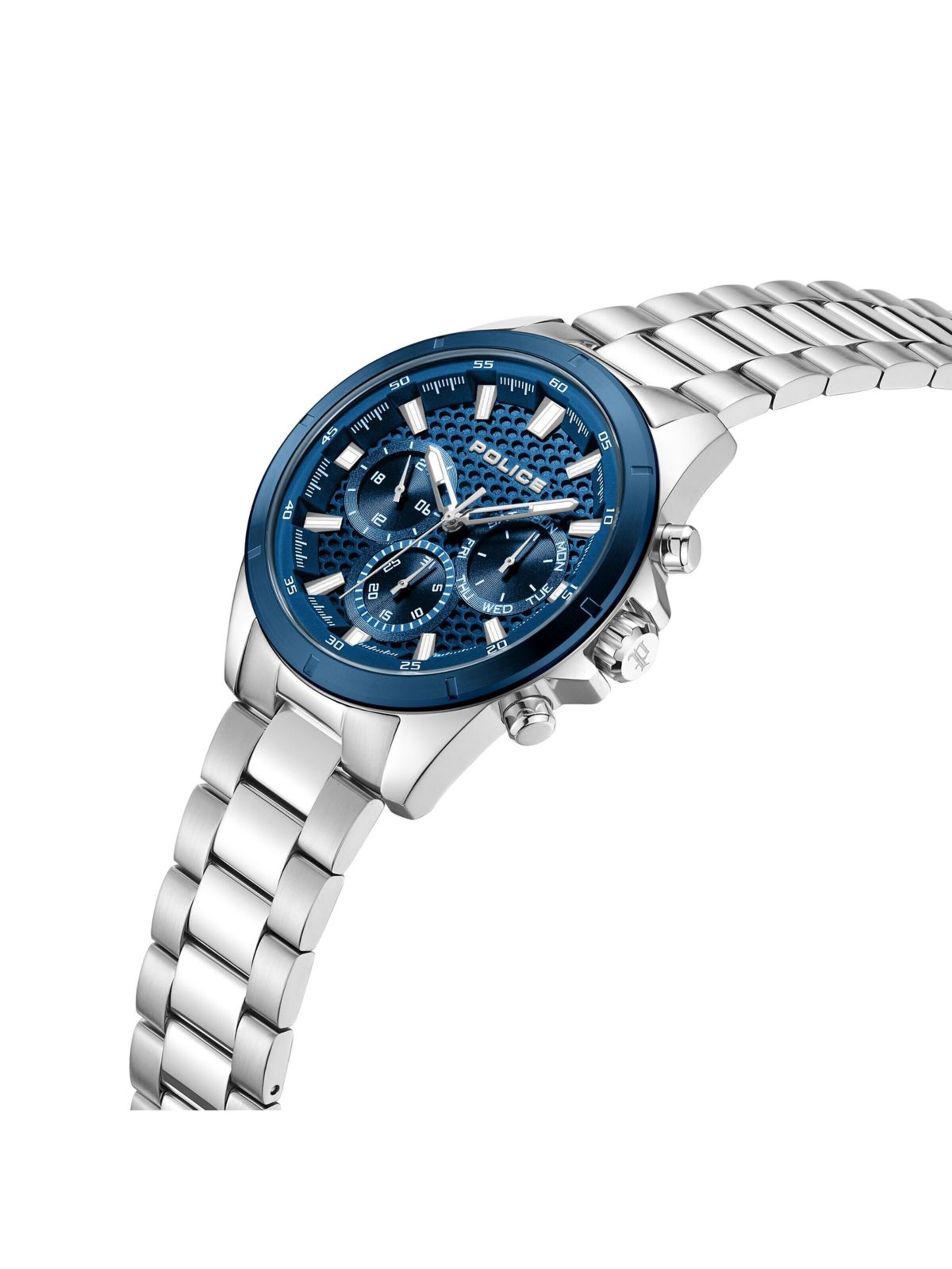 Montre à affichage analogique POLICE en bleu