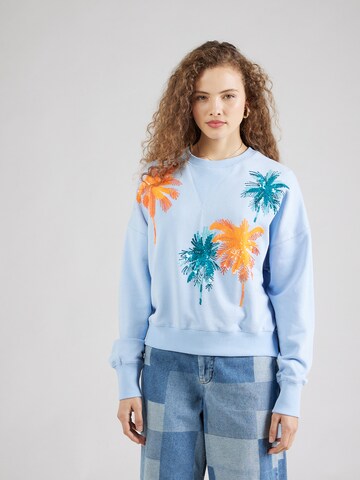 Essentiel Antwerp - Sweatshirt em azul: frente