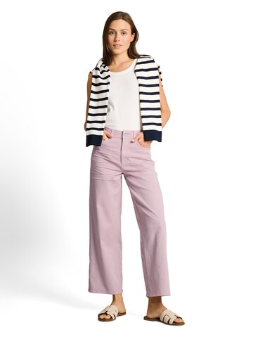 TOM TAILOR Wide Leg Jeans in Pink
