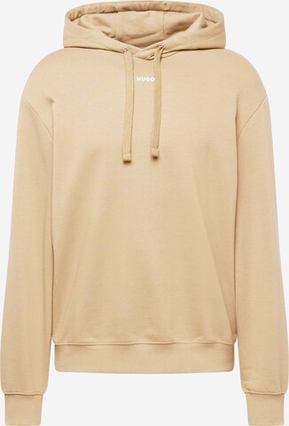 HUGO Sweatshirt 'Dapo' in Brown: front