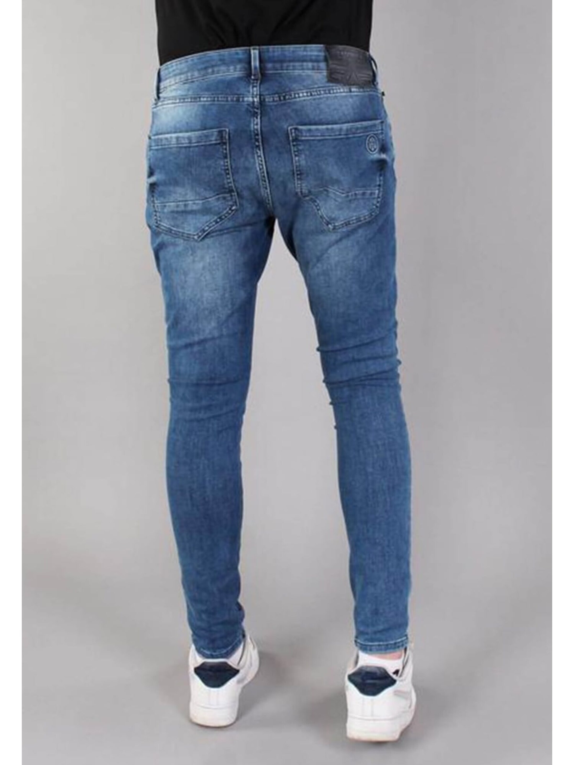 Gabbiano Baggy Jeans 'ultimo' in Blue