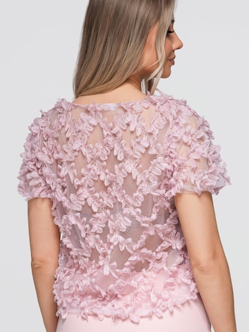 Ombre - Blusa en rosa