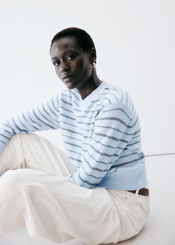 MANGO Pullover 'RALPHIE' in Blau