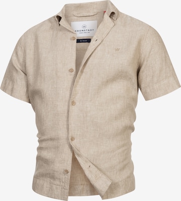 Kronstadt Button Up Shirt 'Ayers' in Grey: front