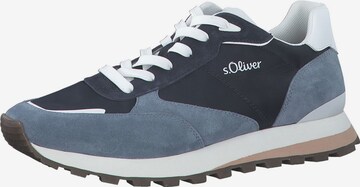 s.Oliver Sneakers laag in Blauw: voorkant