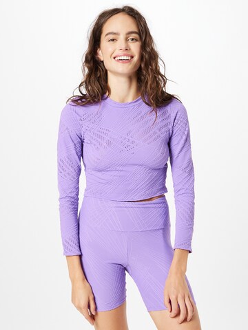 Onzie Performance shirt in Purple: front