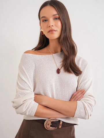 MixRay Sweater in White