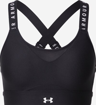 UNDER ARMOUR Sportski grudnjak 'Infinity High' u crna / bijela, Pregled proizvoda