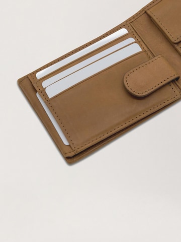 NEGOTIA Leather Wallet 'Folden' in Brown