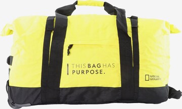 National Geographic Travel Bag 'Pathway' in Yellow: front