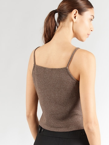 PIECES Top 'PCPEPPER' - barna: hátul