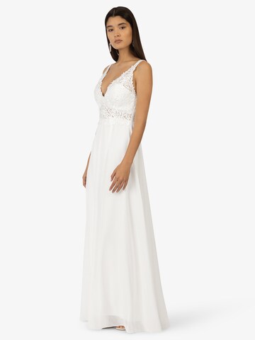 Robe de soirée Kraimod en blanc