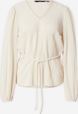 VERO MODA - Blusa 'VMSOMA' em bege: frente