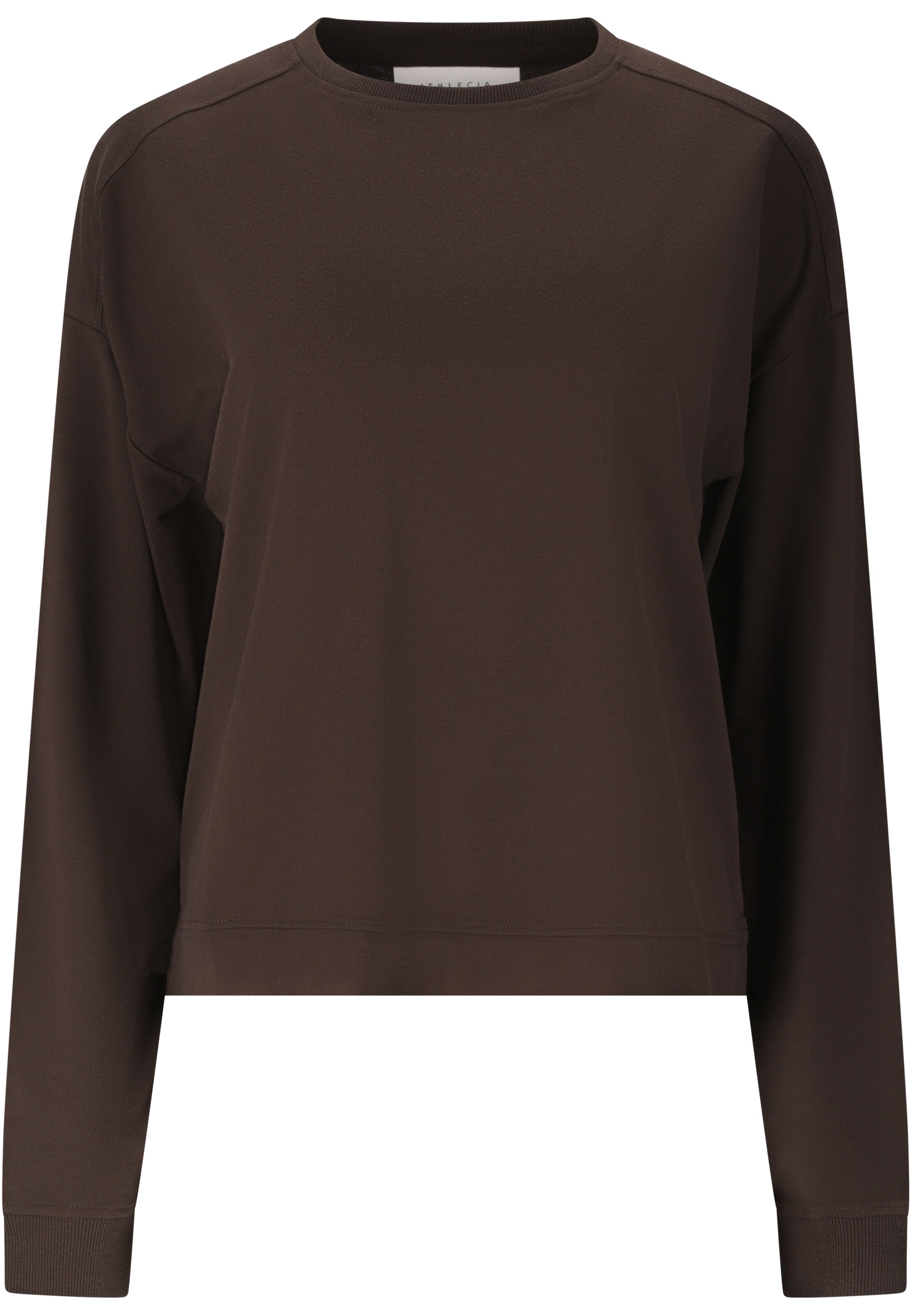Athlecia Sweatshirt 'Brenan' in Braun: Vorderseite