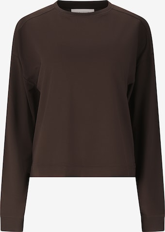 Athlecia Sweatshirt 'Brenan' in Braun: Vorderseite