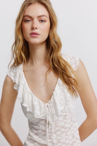 Springfield Top in Wit