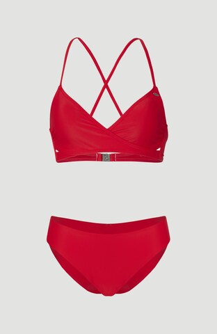 O'NEILL Trójkąt Bikini w kolorze czerwony: przód