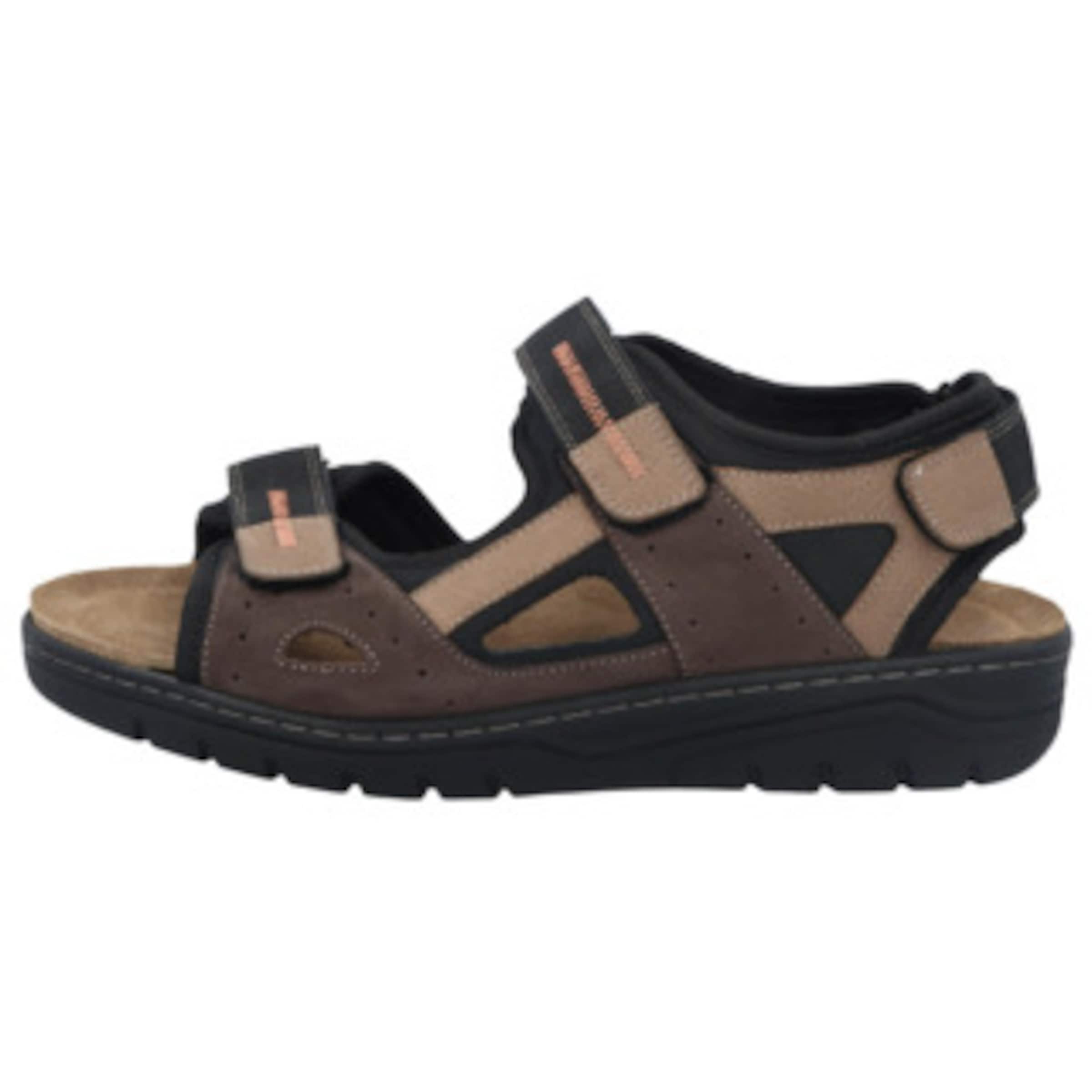 SOLIDUS Trekkingsandale in Braun