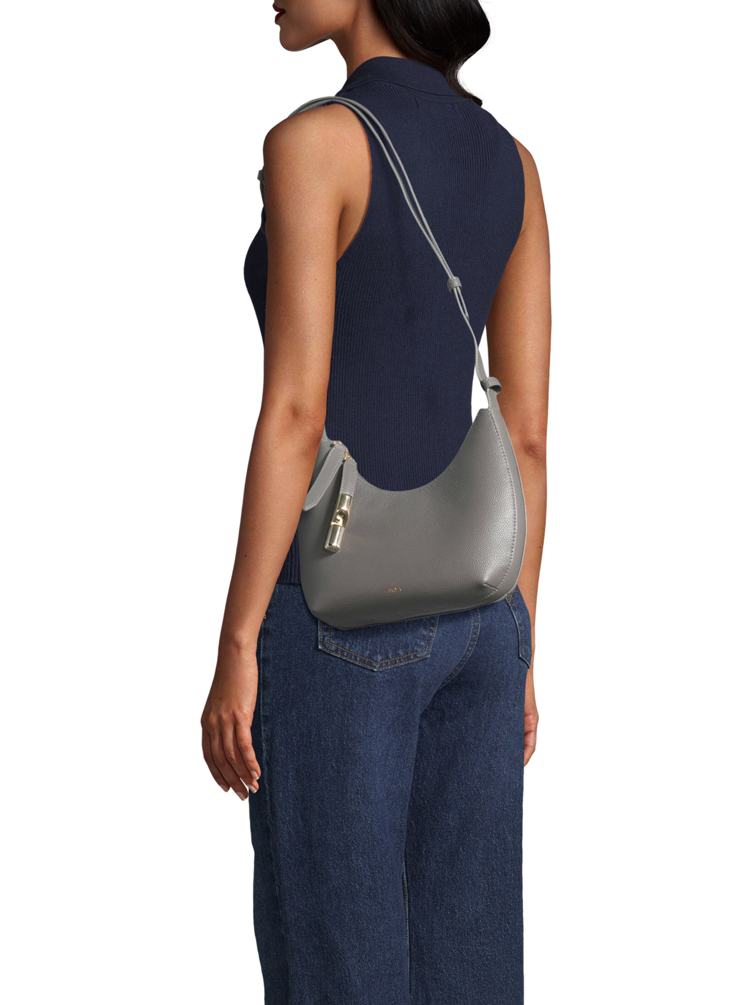 Sac à bandoulière 'GOCCIA' FURLA en gris