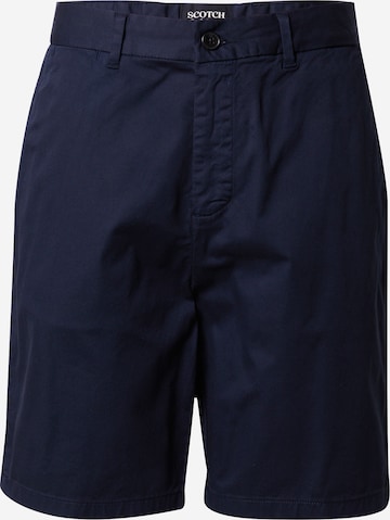 SCOTCH & SODA Chino 'Stuart' in Blauw: voorkant