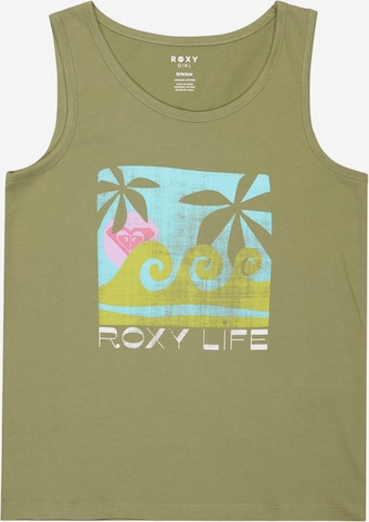 ROXY Top in Green: front