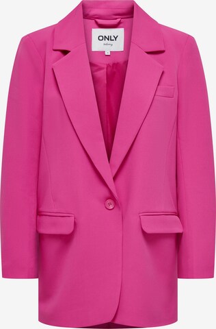 ONLY - Blazer 'Lana-Berry' en rosa: frente