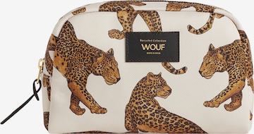 Wouf Cosmetic Bag in White: front