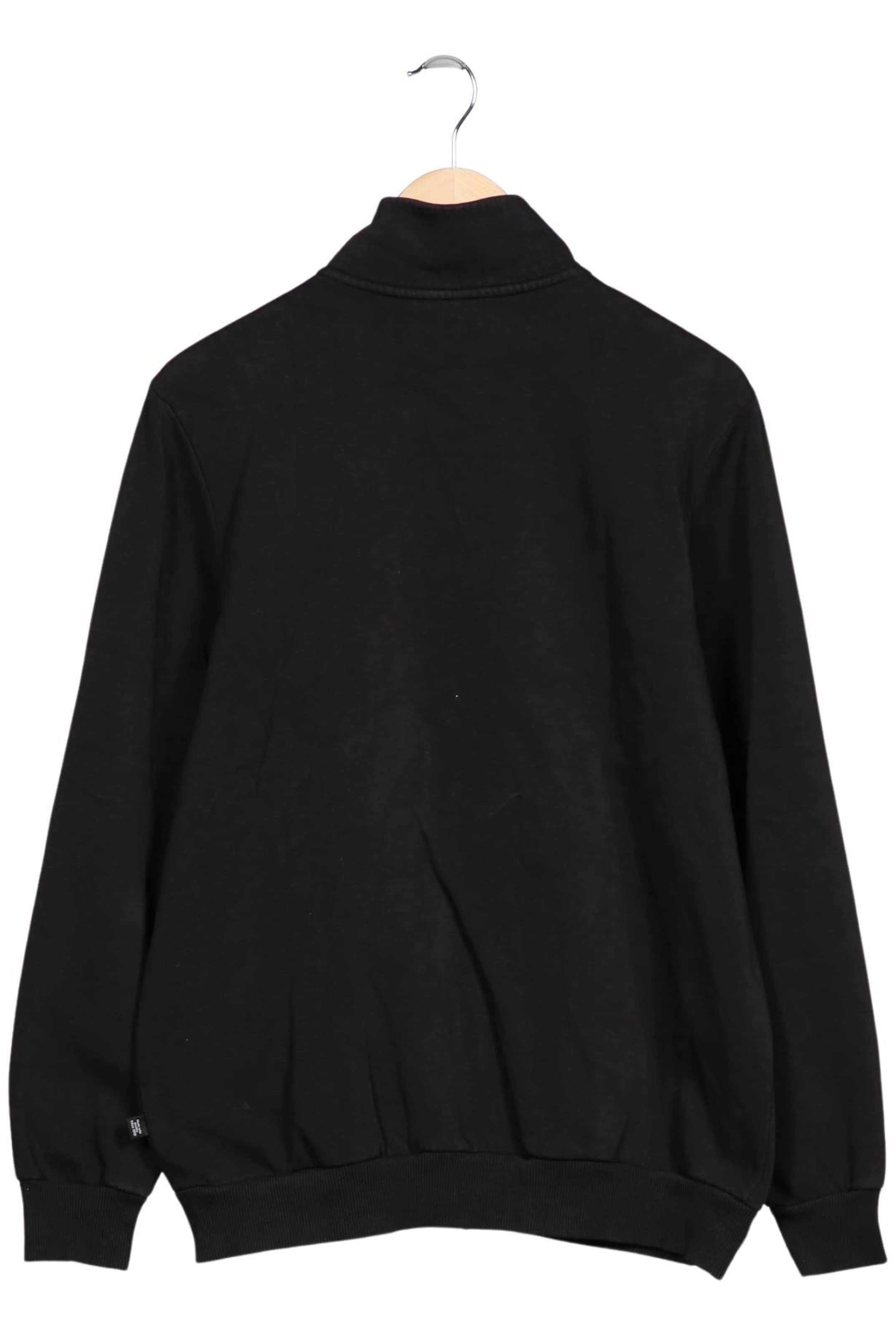 PUMA Sweatshirt & Zip-Up Hoodie in L in Black