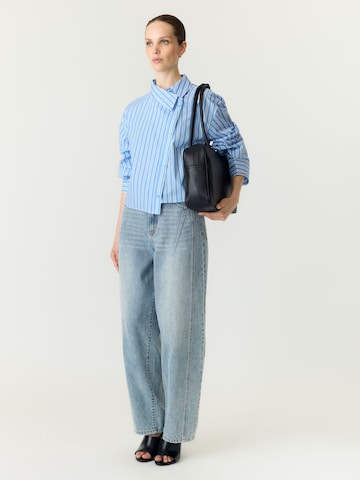 YAS Blouse 'YASLee' in Blauw
