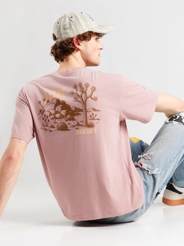 rožinė LEVI'S ® Marškinėliai 'Graphic Boxy Tee': priekis