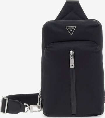 GUESS Crossbody Bag 'Milano' in Black: front