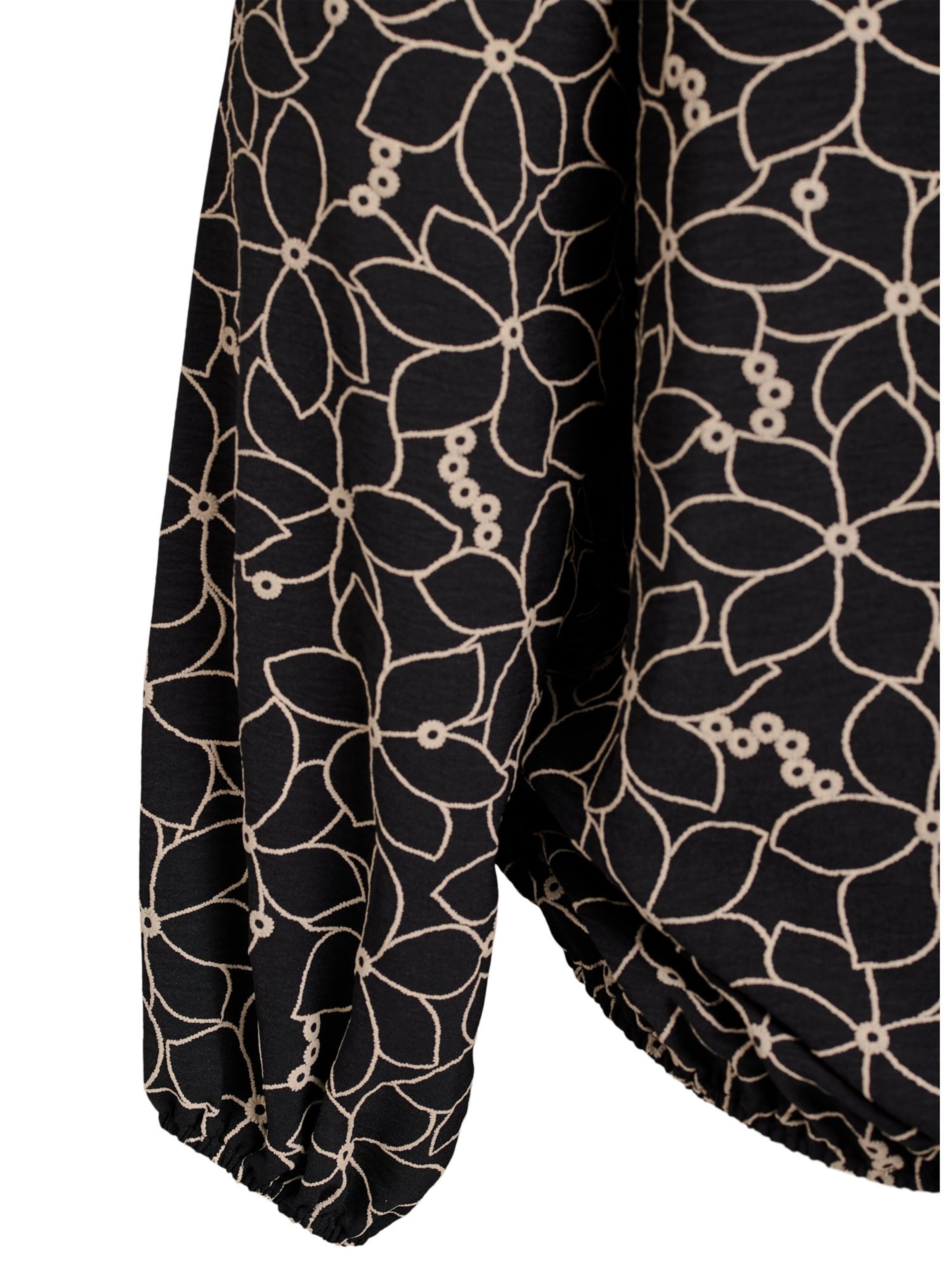 Zizzi Блузка 'Cabine' в Черный