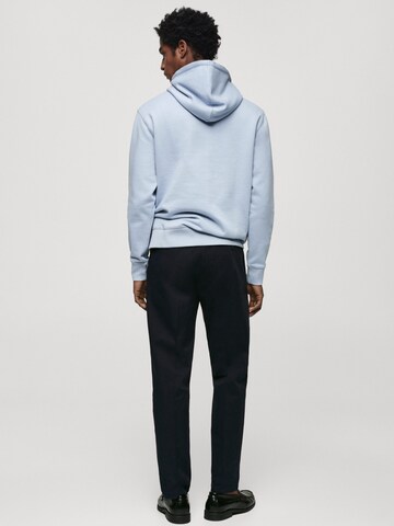 MANGO MAN Sweatshirt 'Bone' in Blau