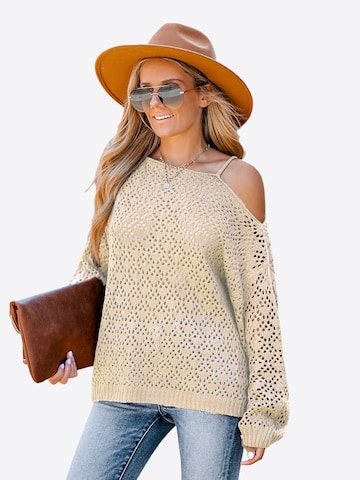 Cupshe Sticktop in Beige: Vorderseite