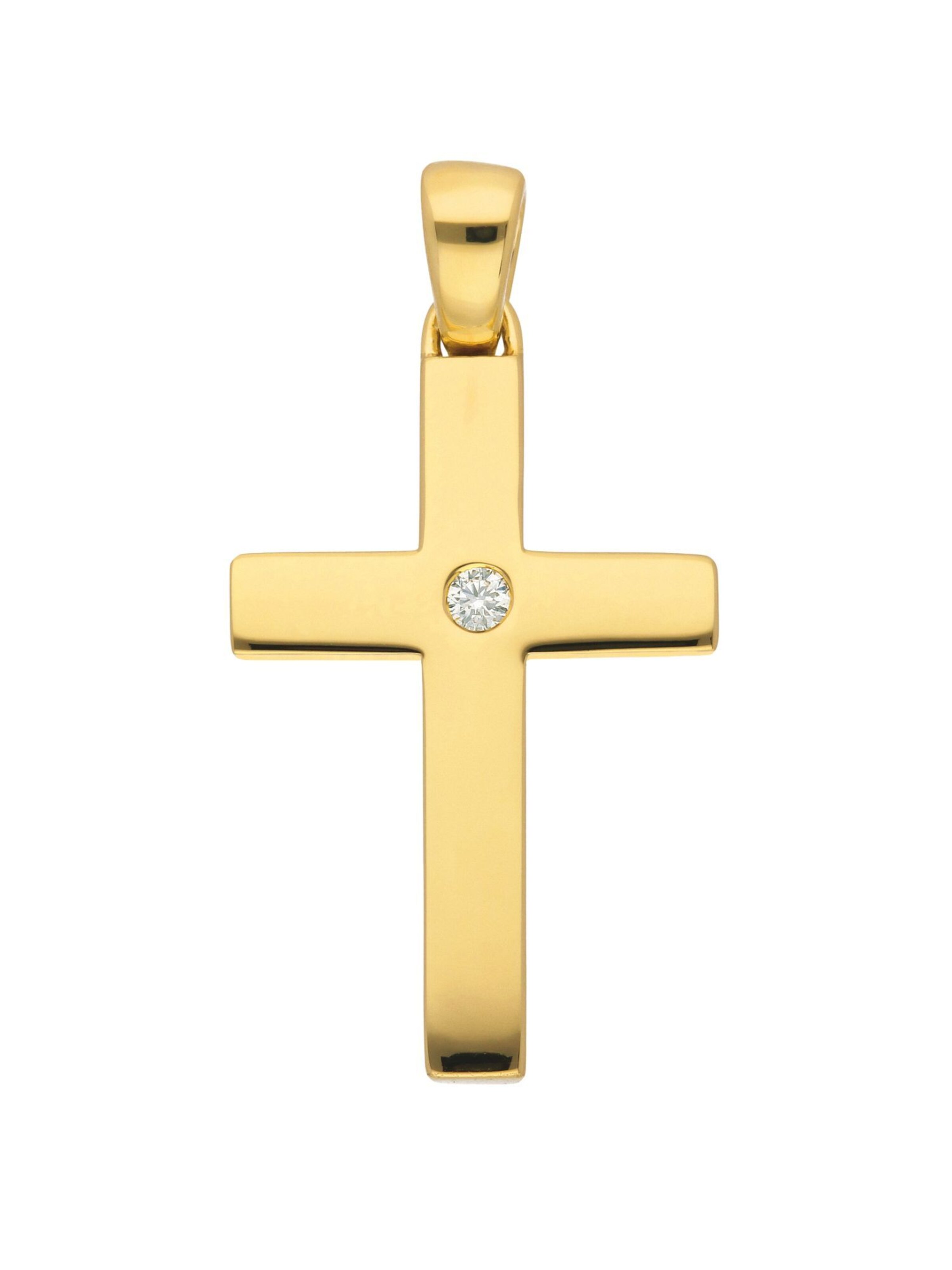 Adelia´s Anhänger in Gold: Vorderseite